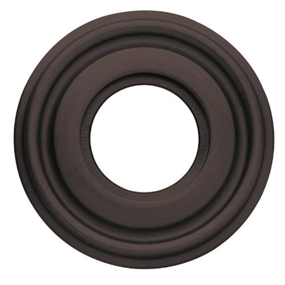 Baldwin 5151102 2 in. Pair of Estate Rosettes for Privacy Functions, Oil Rubbed Bronze