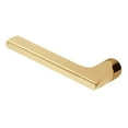 thumbnail image 1 of Baldwin 5162031LMR Single Left Hand Estate Lever Minus Rosette - Polished Brass, Non Lacquer, 1 of 1