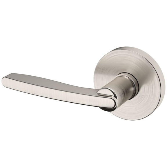 Baldwin 5164056LDM 5164 Left Handed Non-Turning One-Sided Dummy Door Lever - Nickel