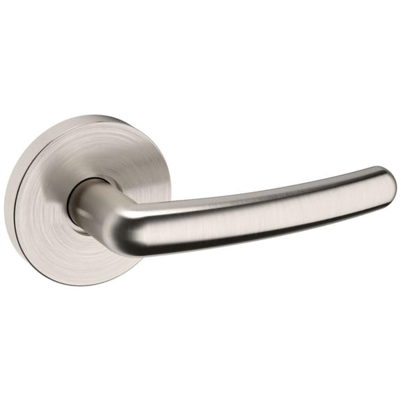 Baldwin 5165056LDM 5165 Left Handed Non-Turning One-Sided Dummy Door Lever - Nickel