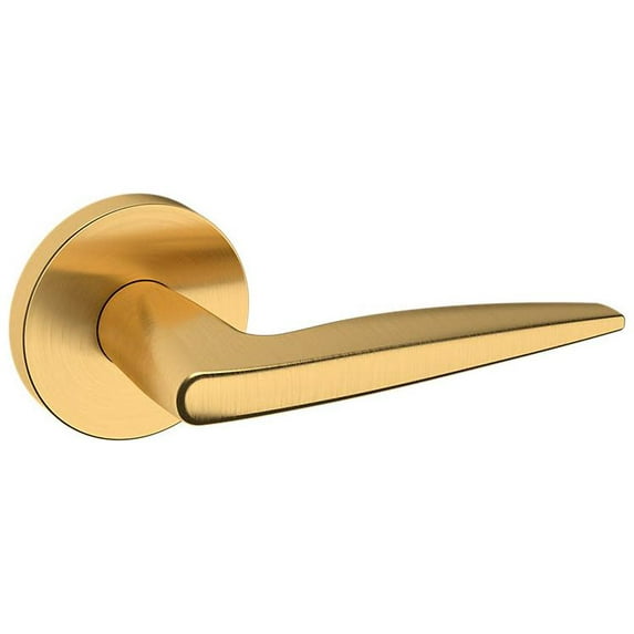 Baldwin 5166.Rdm 5166 Right Handed Non-Turning One-Sided Dummy Door Lever - Brass