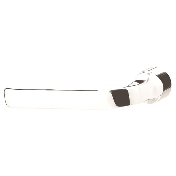 Baldwin 5190055LMR Single Left Hand Estate Lever - Bright Nickel, Traditional