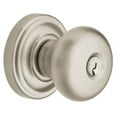 thumbnail image 1 of Baldwin 5208150ENTR Classic Knob Set - Satin Nickel, 1 of 7