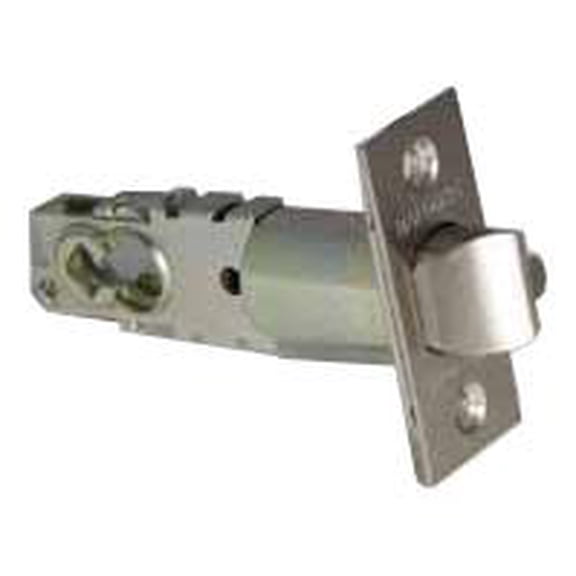 Baldwin 5210 Universal Backset Deadlocking Latchbolt for Keyed Entry Baldwin Loc, Satin Black
