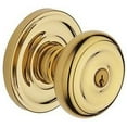 thumbnail image 1 of Baldwin 5210003FD Colonial Knob Keyed Entry with Classic Rose Emergency Exit Tubular Keyed Entry Set, 1 of 1
