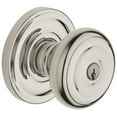 thumbnail image 1 of Baldwin 5213055ENTR Colonial Style Single Cylinder Keyed Entry Door Knob Set - Nickel, 1 of 1