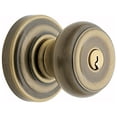 thumbnail image 1 of Baldwin 5213050ENTR Colonial Style Single Cylinder Keyed Entry Door Knob Set, Satin Nickel, 1 of 1