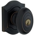 thumbnail image 1 of Baldwin 5237190ENTR 5237 Single Cylinder Keyed Entry Door Knob Set - Black, 1 of 7