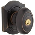 thumbnail image 1 of Baldwin 5237112ENTR 5237 Single Cylinder Keyed Entry Door Knob Set - Bronze, 1 of 7