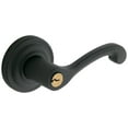 thumbnail image 1 of Baldwin 5245.Rent 5245 Right Handed Single Cylinder Keyed Entry Door Lever Set - Black, 1 of 7