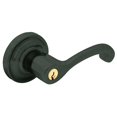 thumbnail image 1 of Baldwin 5245402LENT Distressed Oil Rubbed Bronze Estate Classic Left Handed Keyed Entry Lever Set, 1 of 1