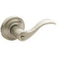 thumbnail image 1 of Baldwin 5258056RENT Wave Style Single Cylinder Keyed Entry Door Knob Set - Nickel, 1 of 2