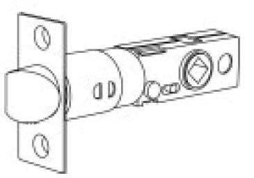 Universal Handing Polished Brass Cabinet Latch Lock