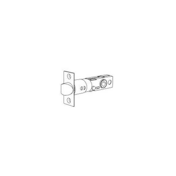 Baldwin 53001909 Satin Black Replacement Latch