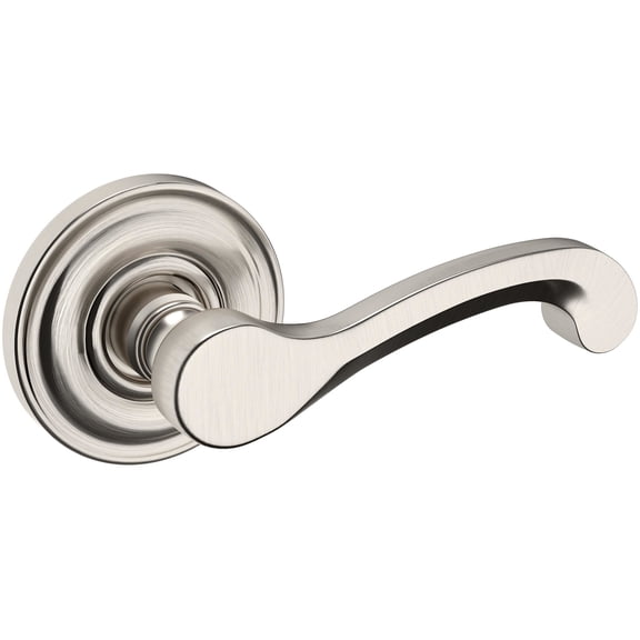 Baldwin 5445V056FD 5445V Non-Turning Two-Sided Dummy Door Lever Set - Nickel