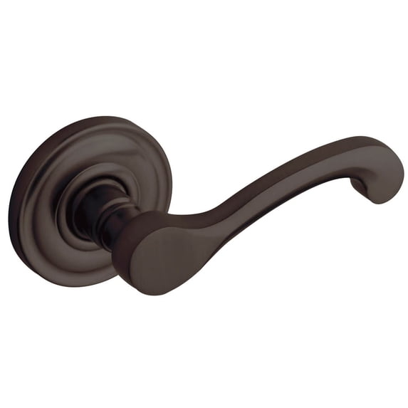 Baldwin 5445V112RMR Venetian Bronze Individual Classic Estate Lever Without Rosettes