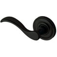 thumbnail image 1 of Baldwin 5455V.Lmr Individual Wave Estate Lever - Black, 1 of 7