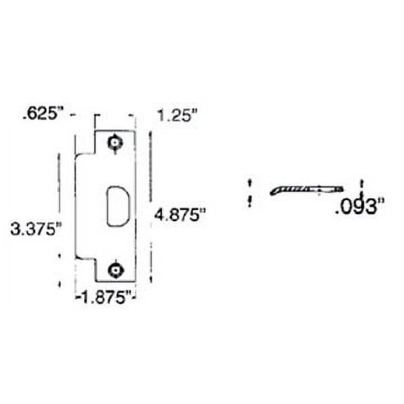 Baldwin TPNTD36461, Satin Black