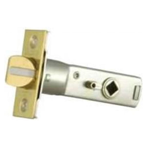 Baldwin 5510031PASA Estate Roller Privacy Latch with ASA Strike, Non-Lacquered Brass