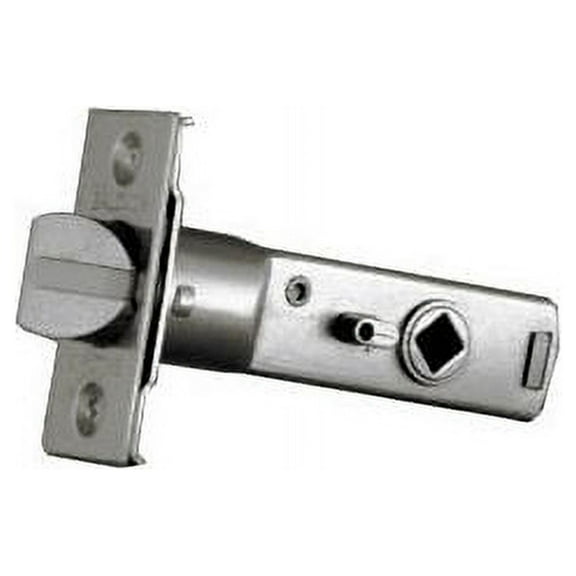 Baldwin 5510260PFLS Polished Chrome Privacy Door Knob Latch with Full Lip Strike