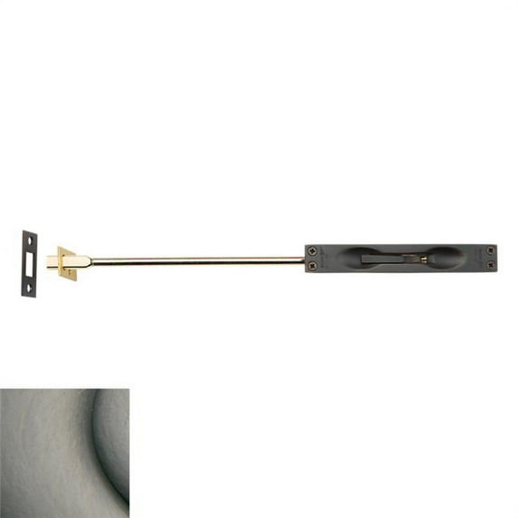 Baldwin 600151 12 in. Flush Bolt, Antique Nickel