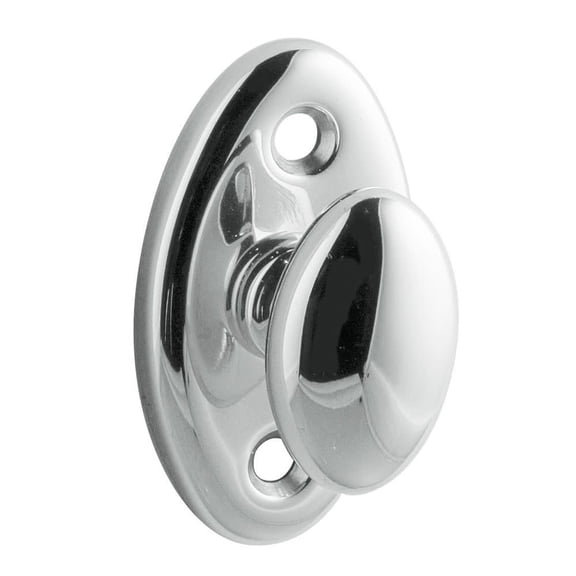 Baldwin 6751260 Oval Turn Piece, Polished Chrome