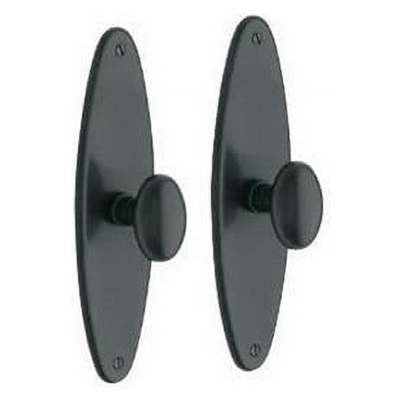 Baldwin 6798102KT Springfield Interior Escutcheon With Turn Knob Trim, Oil Rubbed Bronze