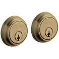 thumbnail image 1 of Baldwin 8021050 Traditional Double Cylinder Deadbolt For 1-5/8" Bore Hole - Black, 1 of 7