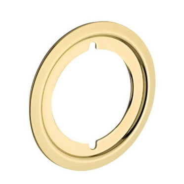 Baldwin 8090.Tr Cross Bore Adapter Trim Ring For 2-1/8" Bore Hole - Brass