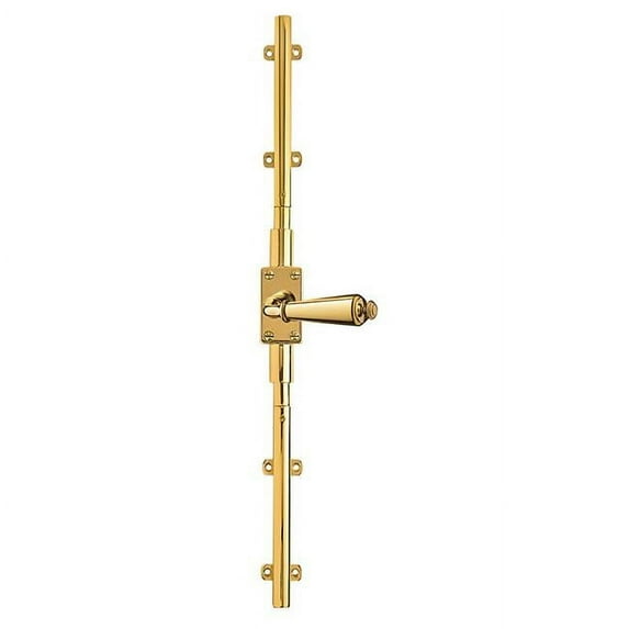 Baldwin 8105030REPL Bottom Replacement Rod For 7 & 8 ft. Doors - Polished Brass