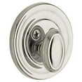 thumbnail image 1 of Baldwin 8231055PAT Patio Function Traditional One-Sided Deadbolt , Polished Nickel, 1 of 7