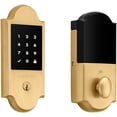 thumbnail image 1 of Baldwin 8235044 Touchscreen Boulder Standalone Deadbolt - Brass, 1 of 3