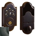 thumbnail image 1 of Baldwin 8252402AC3 Boulder Ac Zigbee Deadbolt - Distressed Oil Rubbed Bronze, 1 of 1