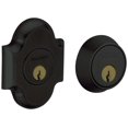 thumbnail image 1 of Baldwin 8253190 Arched Double Cylinder Deadbolt, Satin Black, 1 of 2