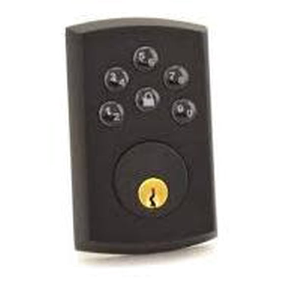 Baldwin 8285.Ac1 Soho Keyless Entry Single Cylinder Electronic Deadbolt - Black