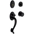 thumbnail image 1 of Baldwin Logan Single Cylinder Handleset with Interior Knob and Sectional Trim, 1 of 7
