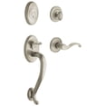 thumbnail image 1 of Baldwin 85315056ENTR Logan Sectional Trim Single Cylinder Set, Lifetime Satin Nickel, 1 of 7