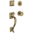 thumbnail image 1 of Baldwin 85320050ENTR Madison Sectional Single Cylinder Keyed Entry Handleset - Black, 1 of 7