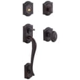 thumbnail image 1 of Baldwin 85327112DBLC Bethpage Double Cylinder Entrance Set - Venetian Bronze, 1 of 2