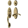 thumbnail image 1 of Baldwin 853450502LH Landon Single Cylinder Two Point Handleset - Black, 1 of 4