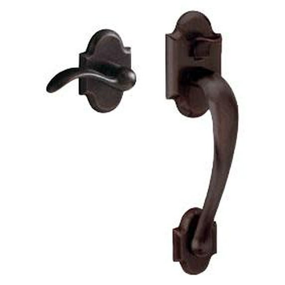 Baldwin 85353112ACRH Boulder Sectional Entry Right Handed Handle Set Kit - Bronze