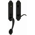 thumbnail image 1 of Baldwin 85354190RENT Right Handed Boulder Single Cylinder Sectional Handleset - Black, 1 of 7