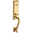 thumbnail image 1 of Baldwin 85355003LENT Left Handed Stonegate Single Cylinder Handleset, Lifetime Polished Brass, 1 of 7