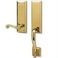 thumbnail image 1 of Baldwin 85355003RFD Lifetime Polished Brass Images, Stonegate Right Handed Stonegate Dummy Set Handleset with Classic Interior Lever 85355.RFD, 1 of 1