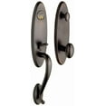 thumbnail image 1 of Baldwin 85360112ENTR Blakely One Piece Single Cylinder Keyed Entry Handleset - Bronze, 1 of 7