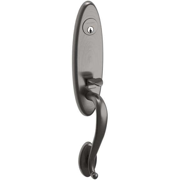 Baldwin 85360076ENTR Blakely One Piece Single Cylinder Keyed Entry Handleset - Lifetime