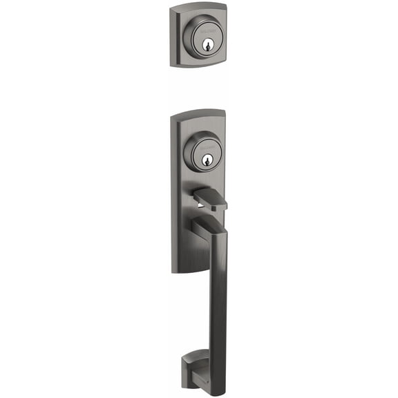 Baldwin 853850762RH Soho Right Handed Sectional Single Cylinder Keyed Entry Handleset -