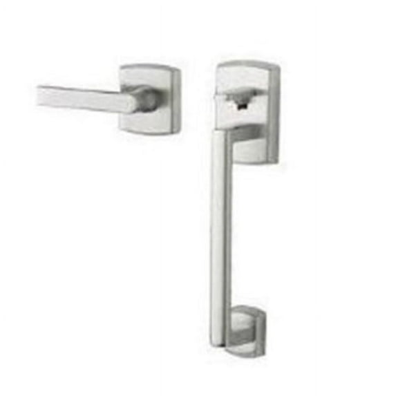 Baldwin 85386.Acrh Soho Sectional Entry Handle Set Kit - Chrome