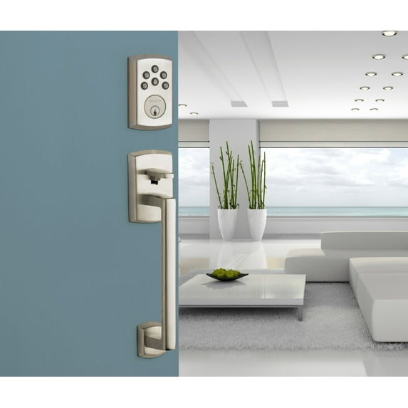 Baldwin 85386.Lfd Left Handed Soho Sectional Full Dummy Handleset - Lifetime Graphite