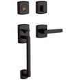 thumbnail image 1 of Baldwin 85386102LFD Left Handed Soho Sectional Full Dummy Handleset - Bronze, 1 of 4